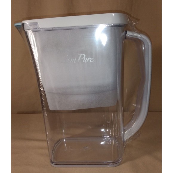 LARGE 15 CUP! Water Filter Pitcher BPA Free | DP03R White - Picture 2 of 4